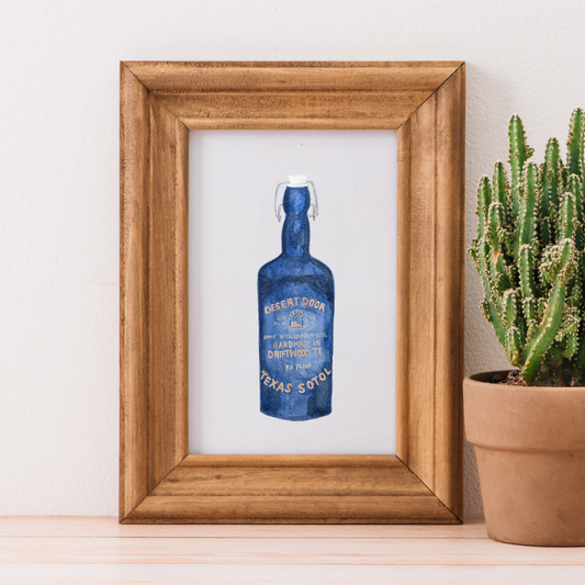 Desert Door Original Bottle Print