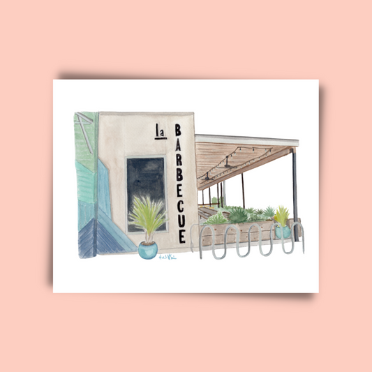 La Barbecue Print