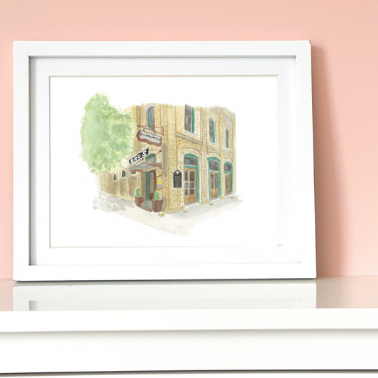 Lamberts Barbecue Print