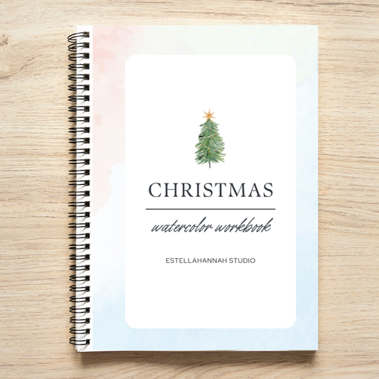 Christmas Watercolor Workbook